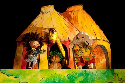 Les vacances du Père Noël - En Afrique - Spectacle de marionnettes jeune public